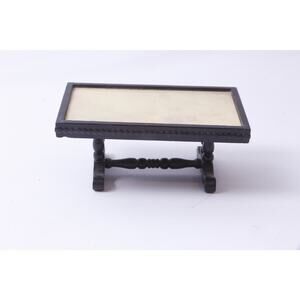 Ideal Petite Princess, Pool Table, Billiard, White Black, Miniature, Dollhouse